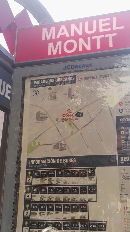 Metro Manuel Montt Apartment Santiago Ngoại thất bức ảnh
